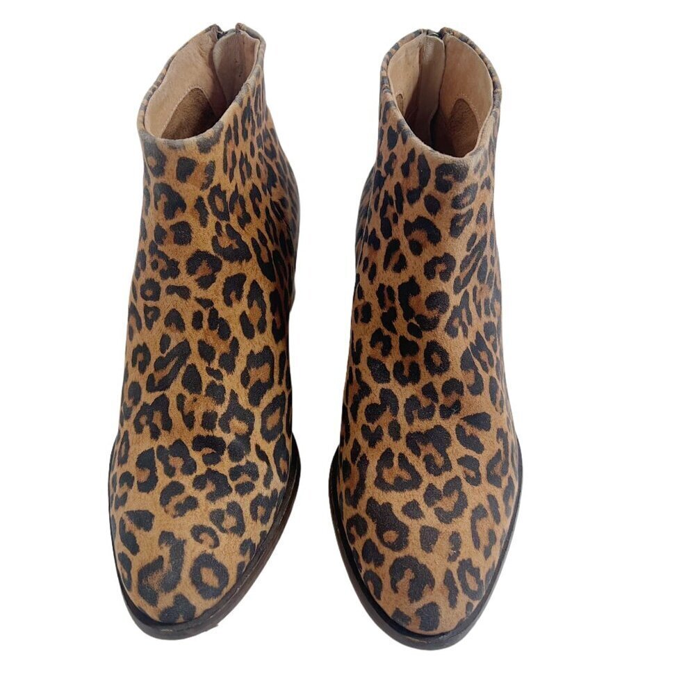 Seychelles Floodplain Bootie Leopard Print Ankle Boot Women's Size 6.5 - Picture 3 of 9